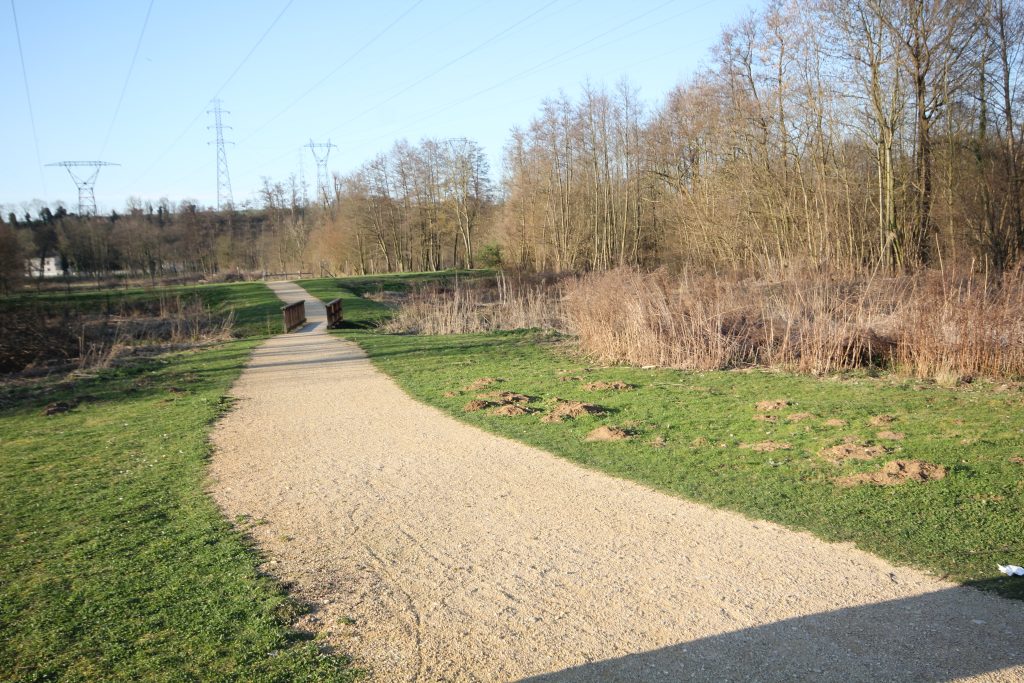 403 – Montataire – Rue Andrée Ginisti – Parc urbain – Etang
