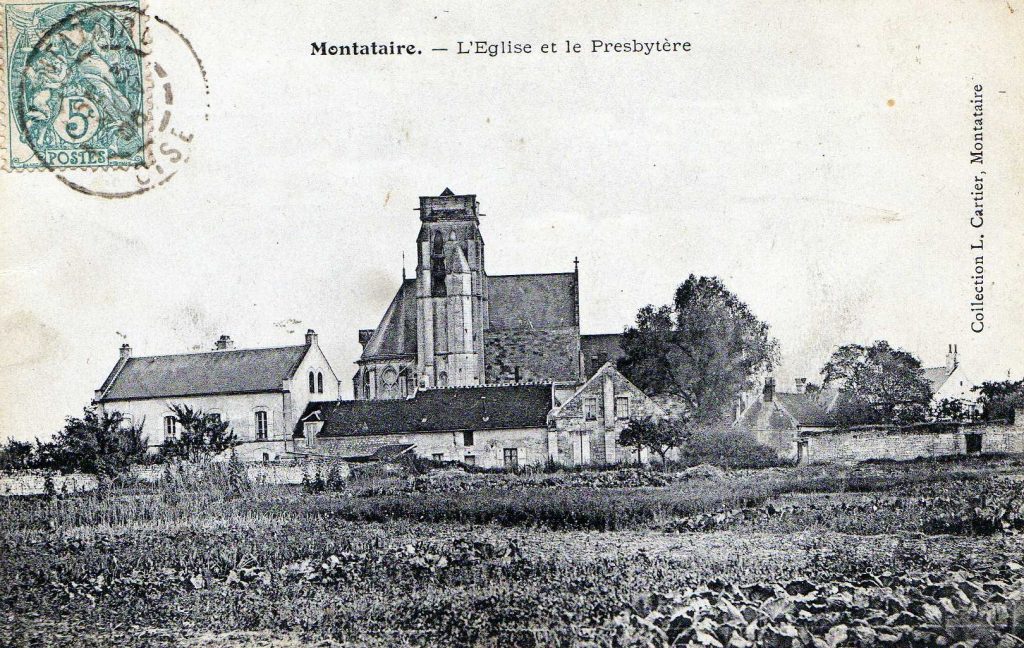 41 – Montataire – Eglise et le presbitère