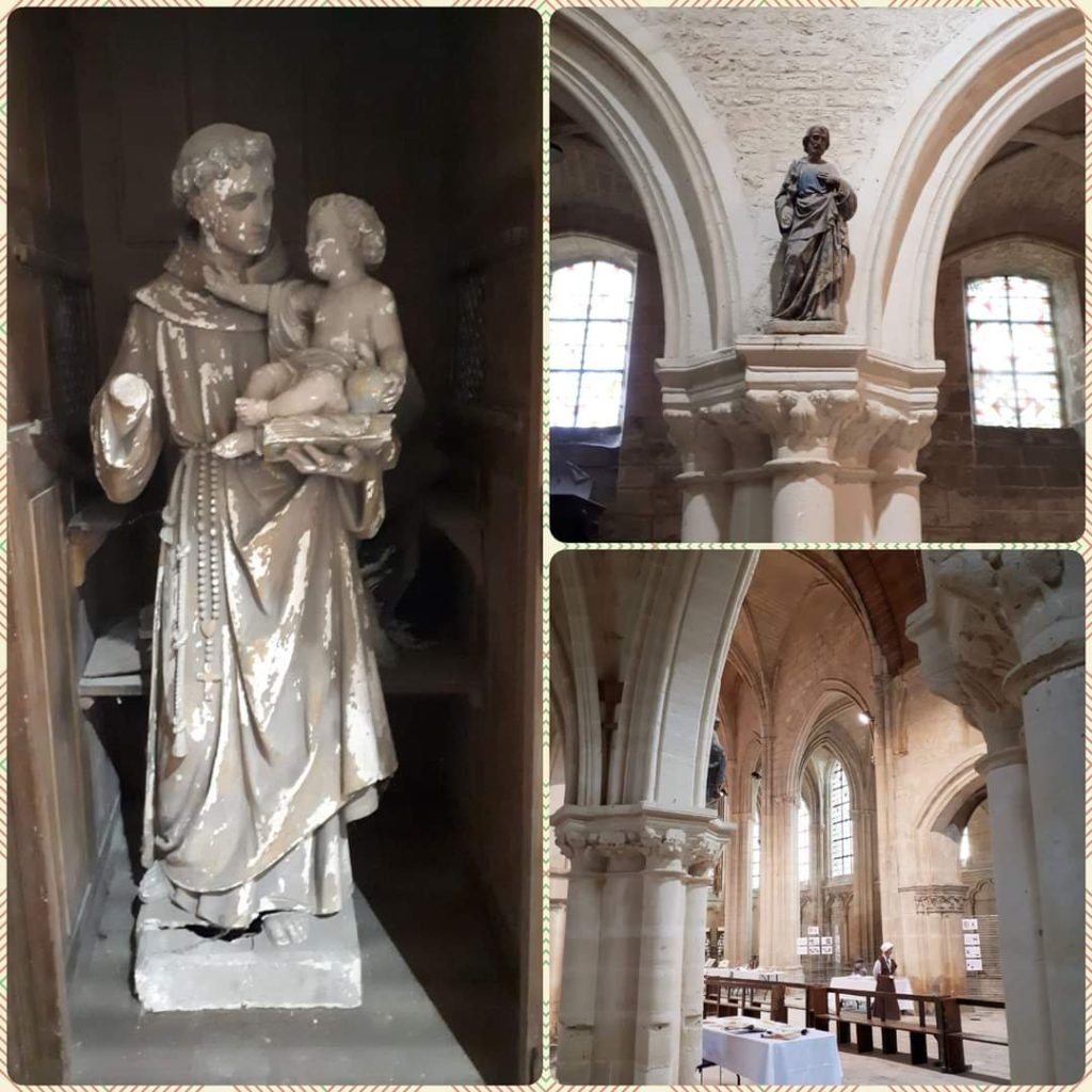 41 – Montataire – Interieur Eglise Decors, scultures architecture