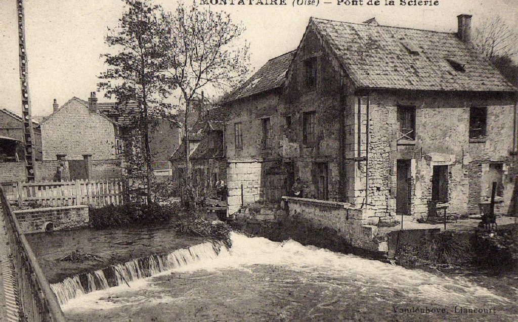 50- Montataire – Le Thérain – le pont de la scierie ou pont des chaussettes