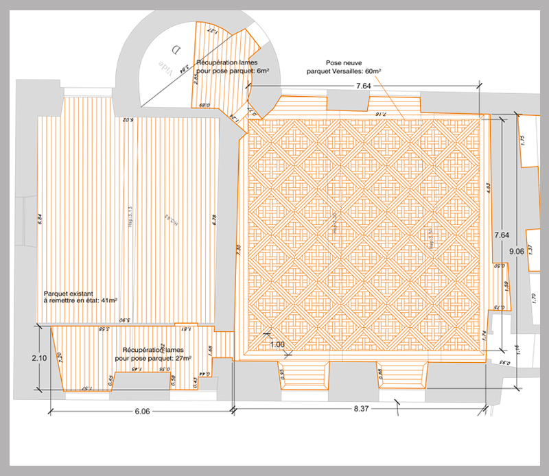Montataire Chateau plan2