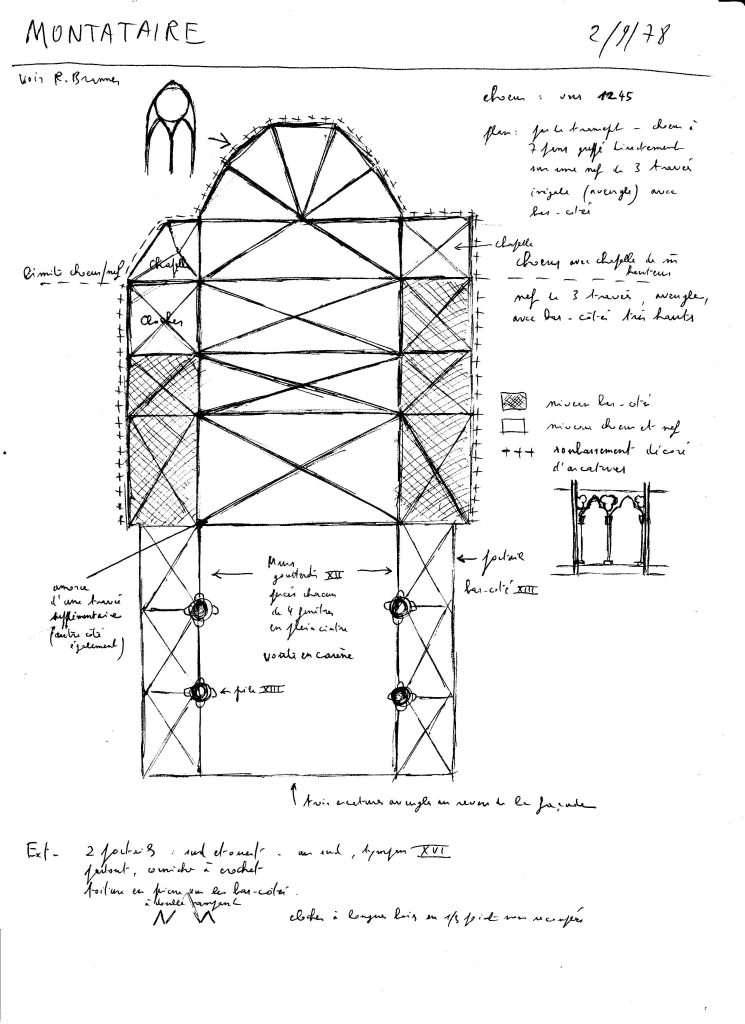 Montataire eglise plan 5