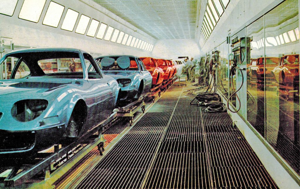 OPEL GT Peinture