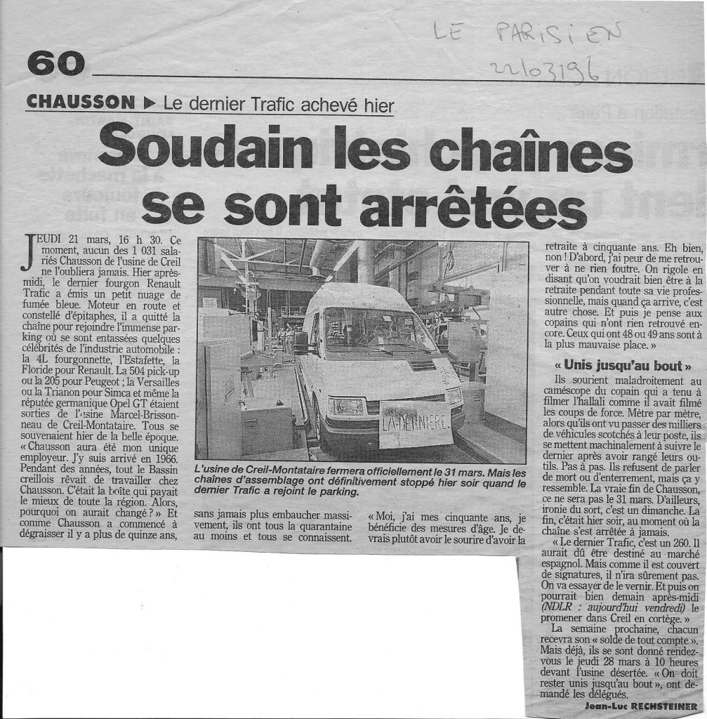 Z-DOC 1996 03 22 le parisien 1