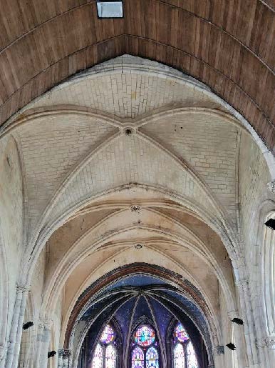 plafond avec zone de transition