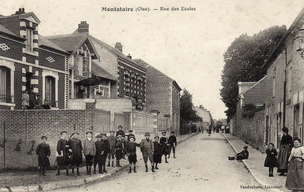 03 – Montataire – rue Jacques Duclos – ex rue des écoles