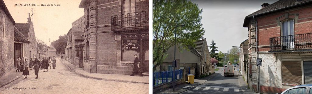 08 – Montataire – Rue des déportés – Rue de la gare recente
