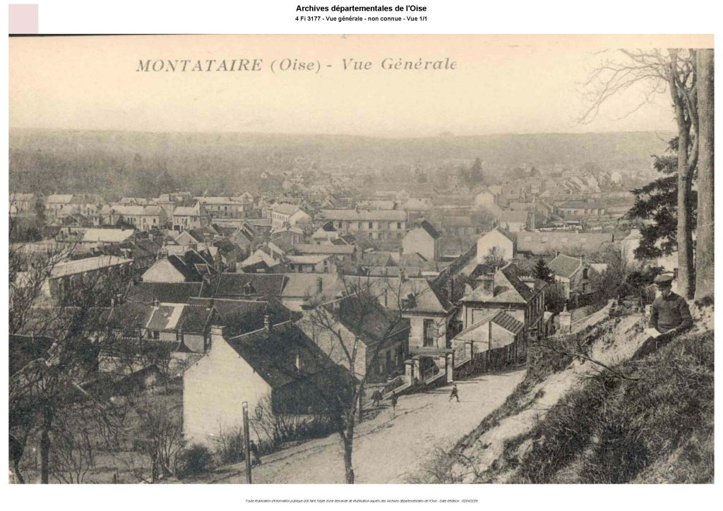 20c – Montataire – rue de l&rsquo;église – rue du jeu d&rsquo;arc