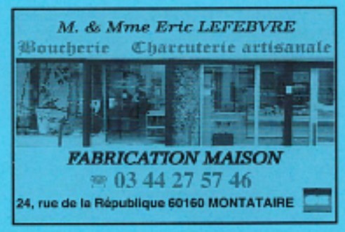 24 Rue de la République -C- Boucherie Charcuterie Lefebvre Eric