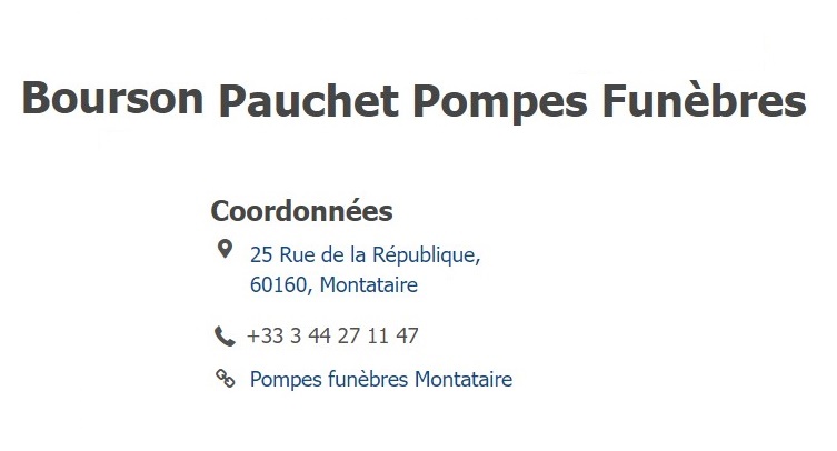 25 Rue de la République -B- Pompes Funèbres Bourson Pauchet