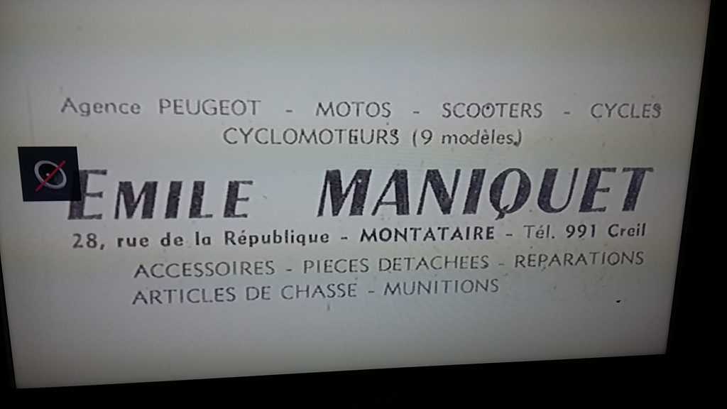 28 Rue de la République -A- Cycles Maniquet