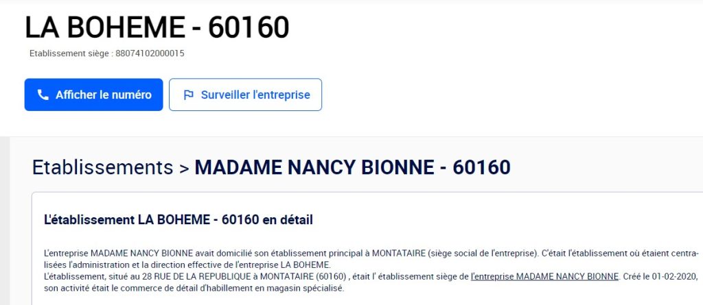 28 Ter Rue de la République -C- La Bohème - Nancy Bionne