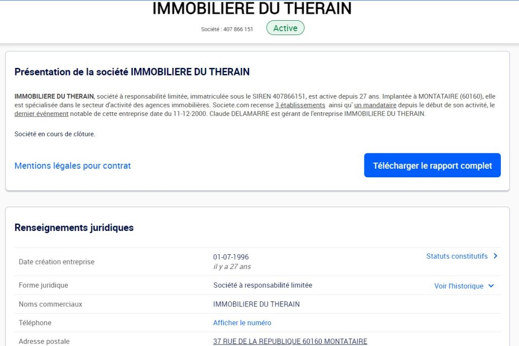 37 Rue de la République -A- Immobilière du Thérain