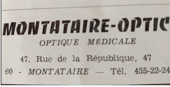 47 Rue de la République -B- Montataire Optique Camus Michel