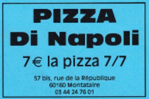 57 bis Rue de la République -D- Pizza Di Napoli