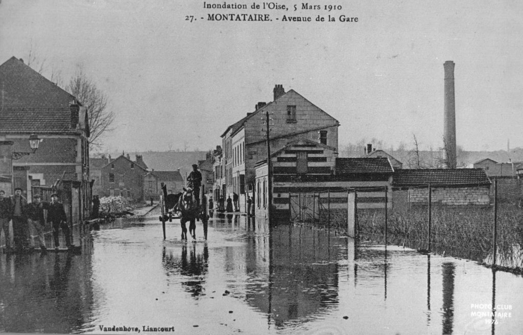 Avenue de la gare inondations 1