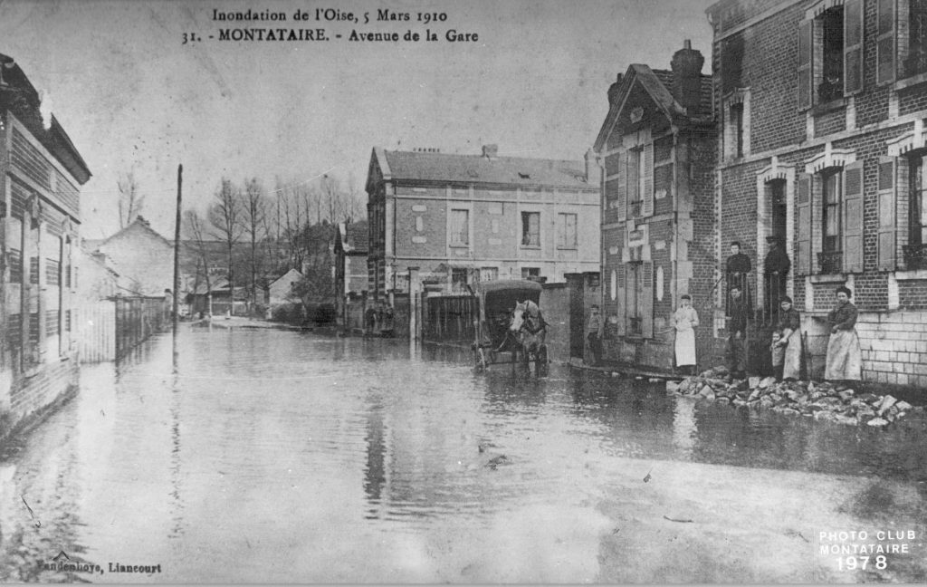 Avenue de la gare inondations 2