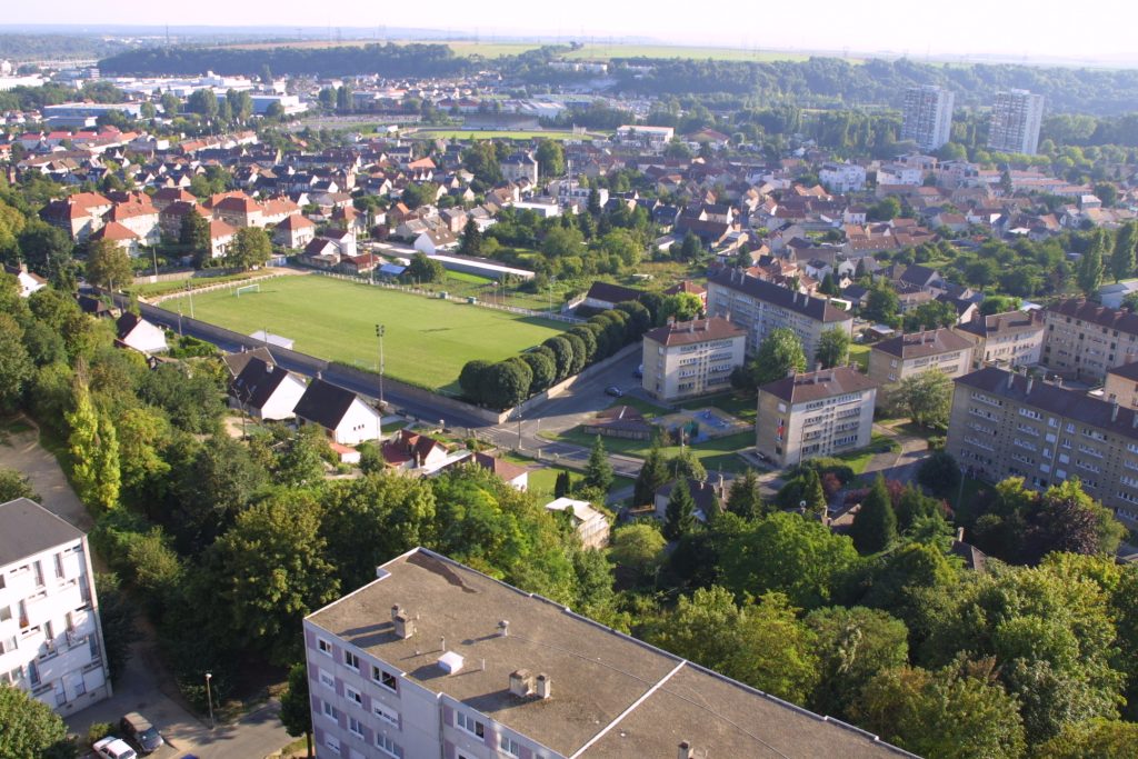 STADE SELLIER (vue aerienne) JLC 14 FD