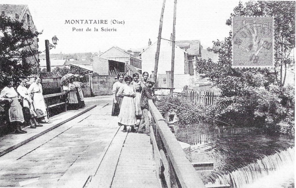pont de la scierie on voit le cinéma palace